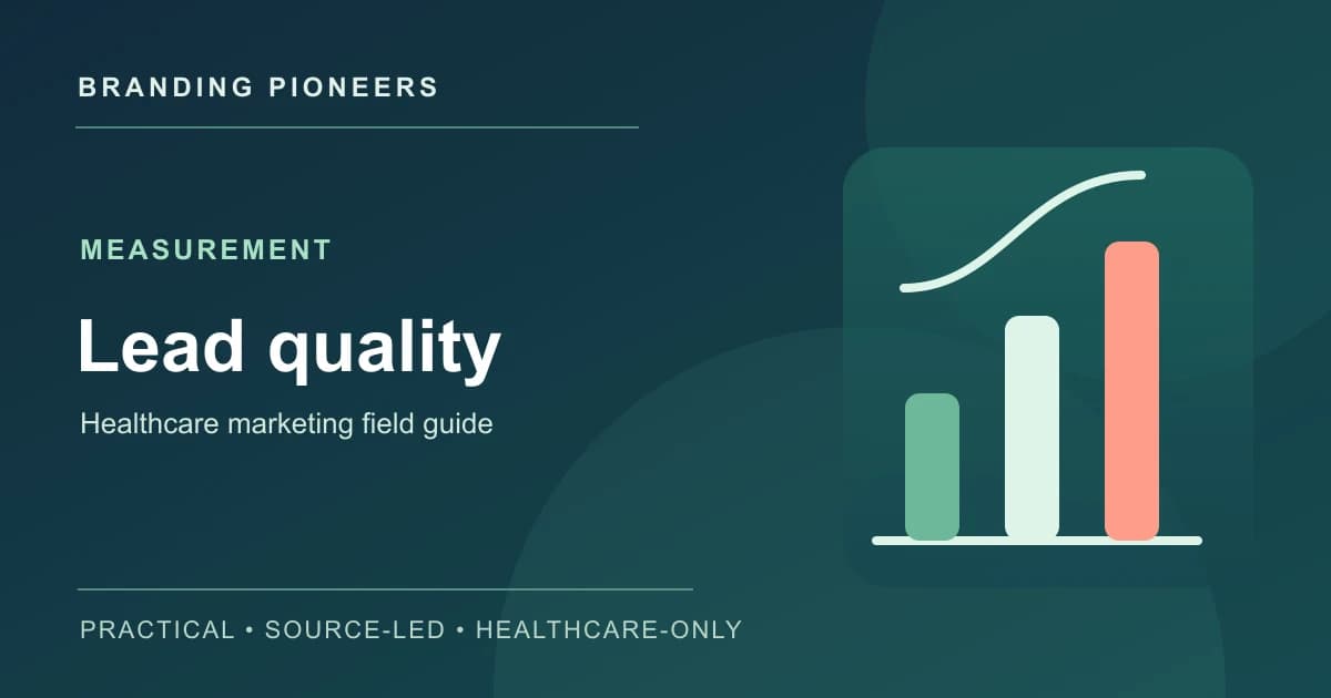 A Clinic Lead-Quality Dashboard That Starts With Booked Appointments
