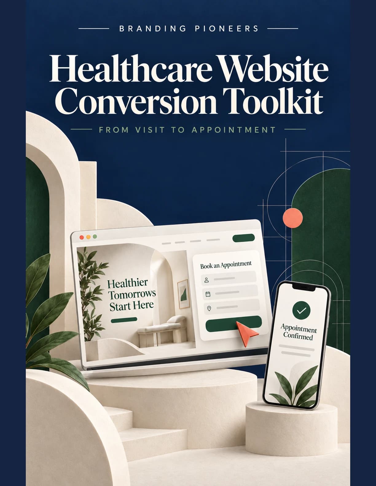 Healthcare Website Conversion Toolkit — guide cover