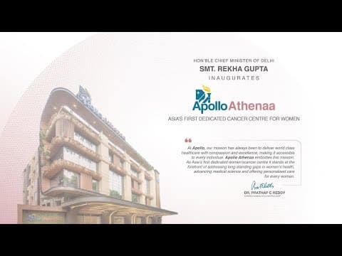Apollo Athenaa LIVE Inauguration | Asia's First Dedicated Cancer Centre for Women