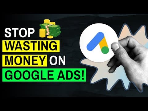 Stop Wasting Money on Ineffective Google Ads!