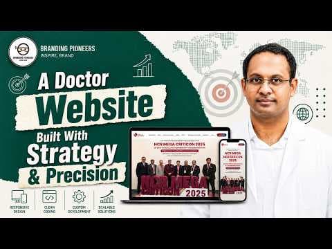 Doctor-Led Website, Built to Work | Branding pioneers