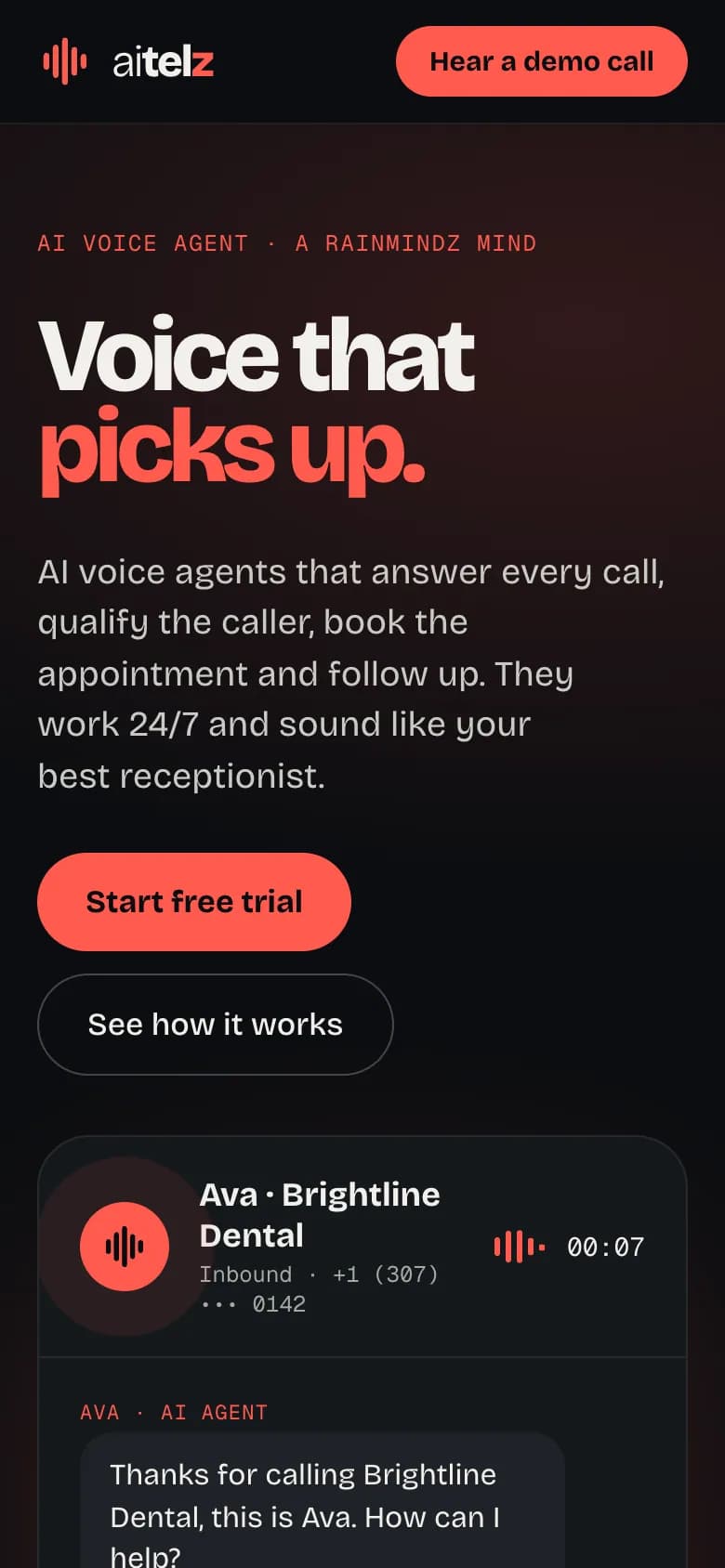 aitelz on a phone